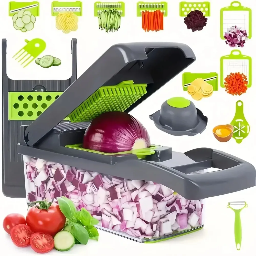Potato Masher Ricer - متعددة الوظائف أداة تقطيع الخضروات مقبض