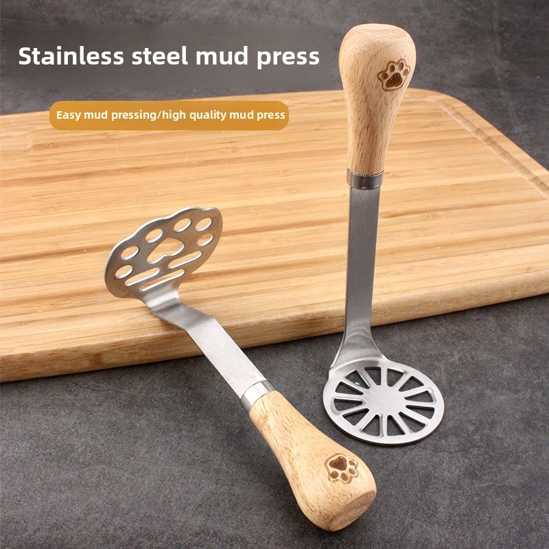 Potato Masher Ricer - مكبس هريس الدب الصغير، أداة ضغط