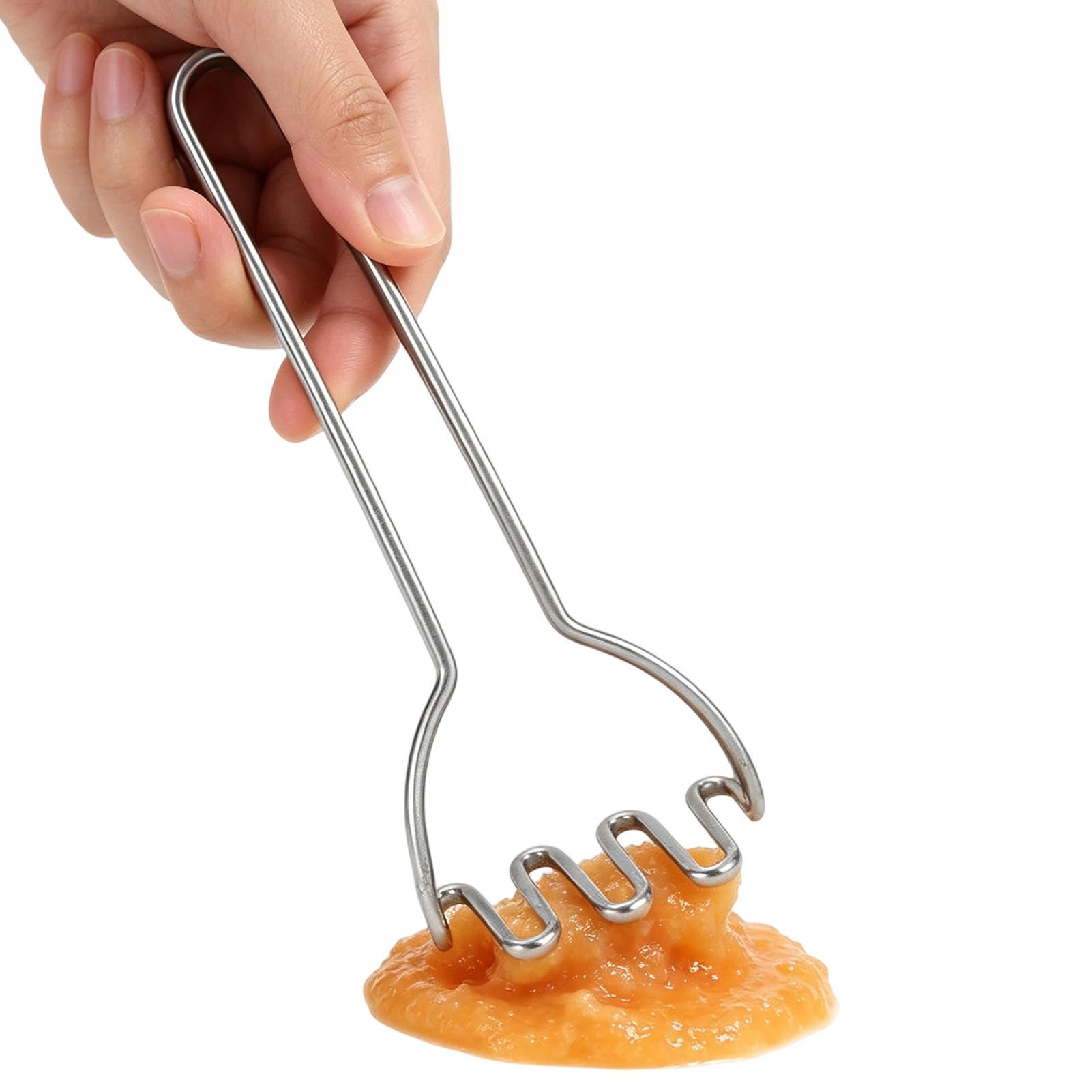 Potato Masher Ricer - مكبس بطاطس جديد مقاوم للصدأ وآمن