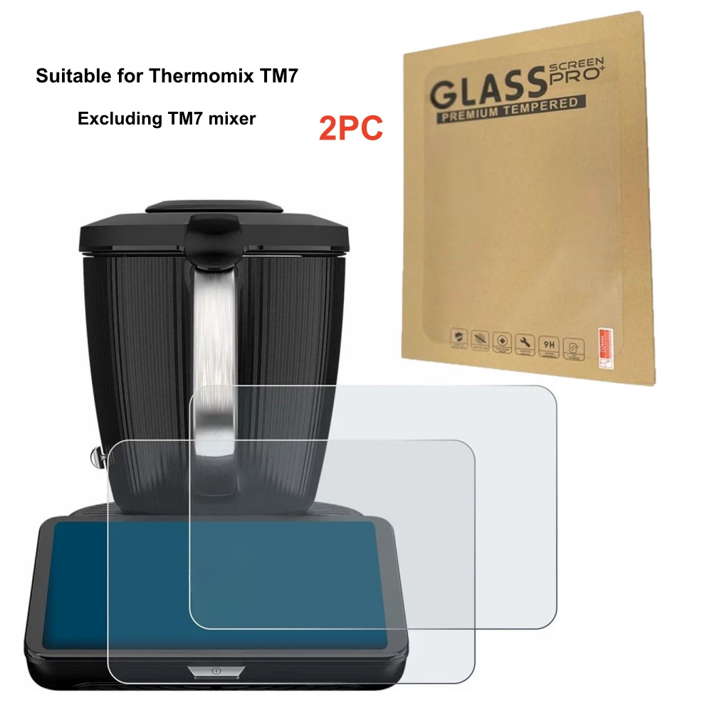 Kitchen Gadgets Thermomix - واقي شاشة زجاجي مقوى لثيرمومكس TM7،