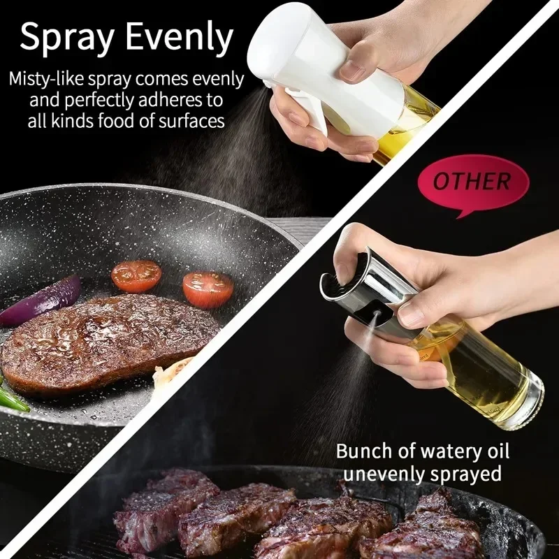 زجاجة رش الزيت للطبخ في المطبخ - مراجعة Kitchen Gadgets Oil Spray وسعره