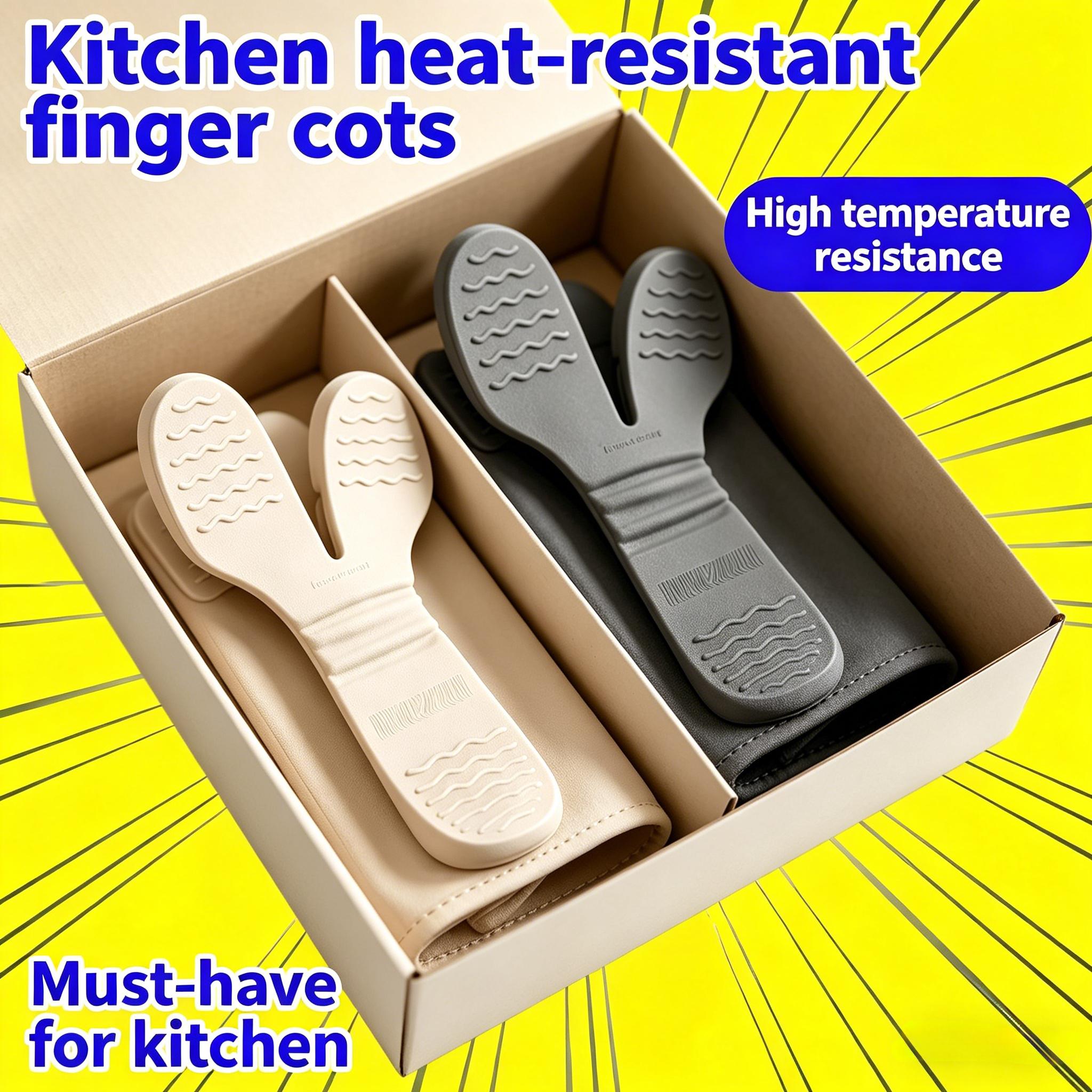 قفازات مقاومة للحرارة بثلاثة أ - مراجعة Kitchen Gadgets Built In وسعره