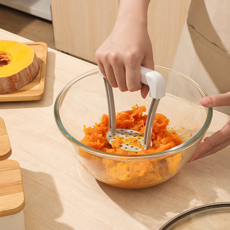 1/2/5 قطع هراسة بطاطس يدوية مت - مراجعة Potato Masher Ricer وسعره