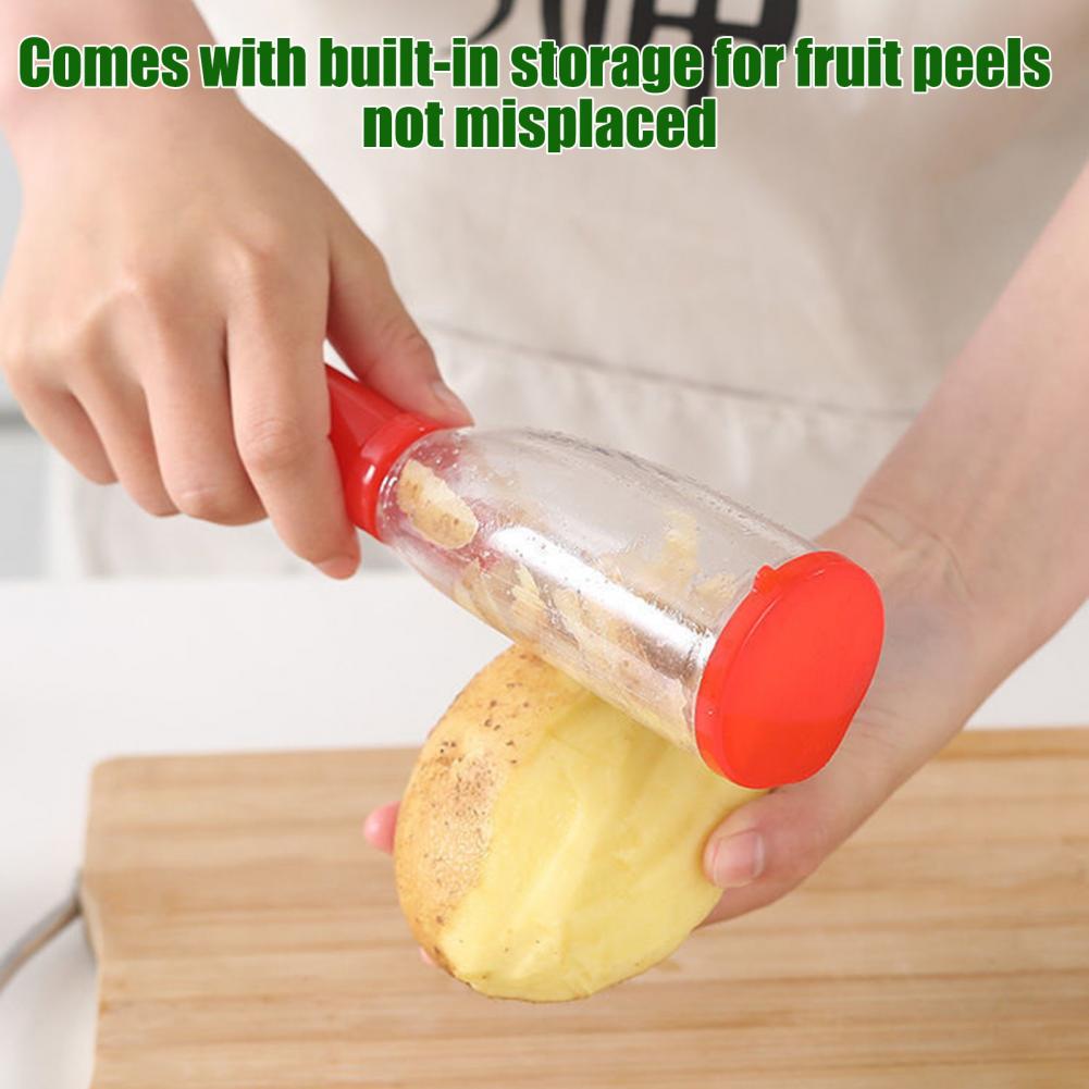 مقشرة خضروات متعددة الوظائف ذا - مراجعة Kitchen Gadgets Built In وسعره