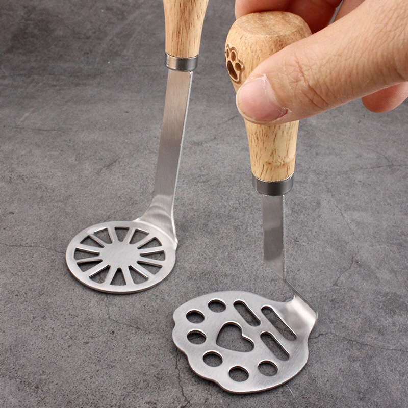 مكبس هريس الدب الصغير، أداة ضغ - مراجعة Potato Masher Ricer وسعره