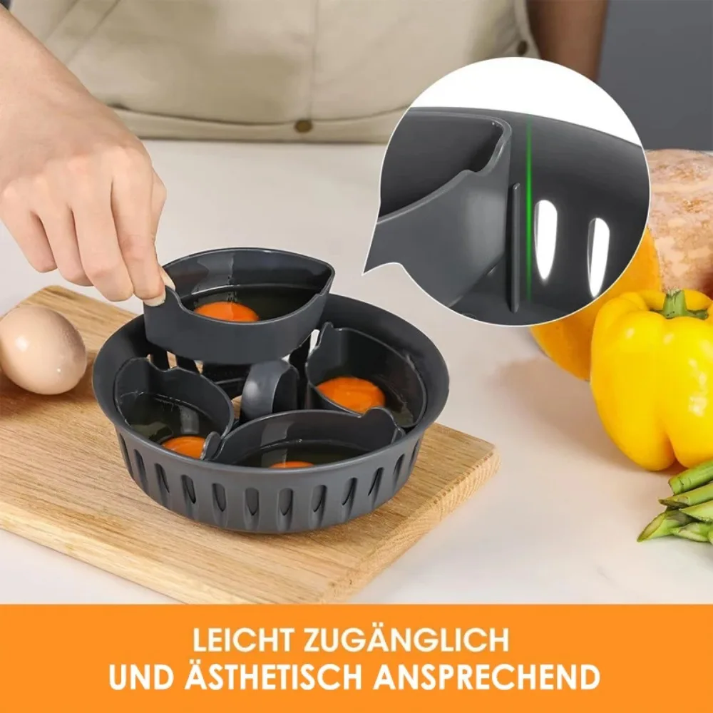 1 قطعة حامل البيض اثنين في واح - مراجعة Kitchen Gadgets Thermomix وسعره
