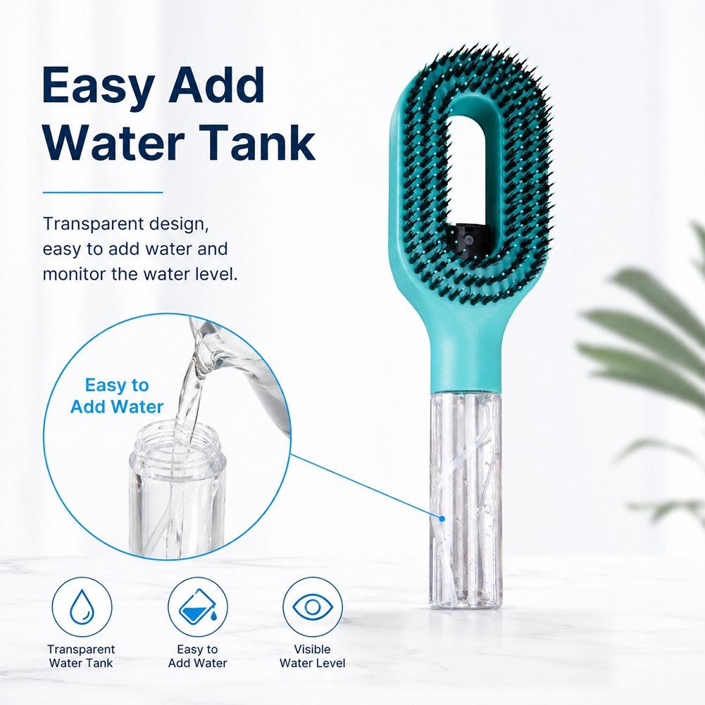 فرشاة شعر 2 في 1 مع بخاخ لفك ت - مراجعة Kitchen Gadgets Oil Spray وسعره