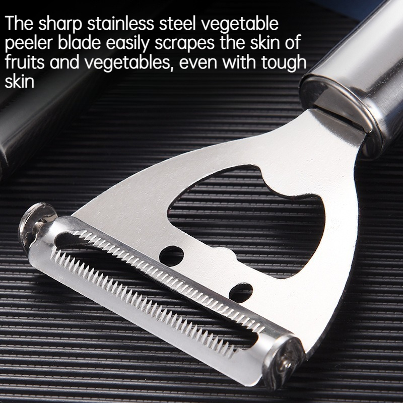 مقشرة متعددة الوظائف من الفولا - مراجعة Kitchen Gadgets Built In وسعره