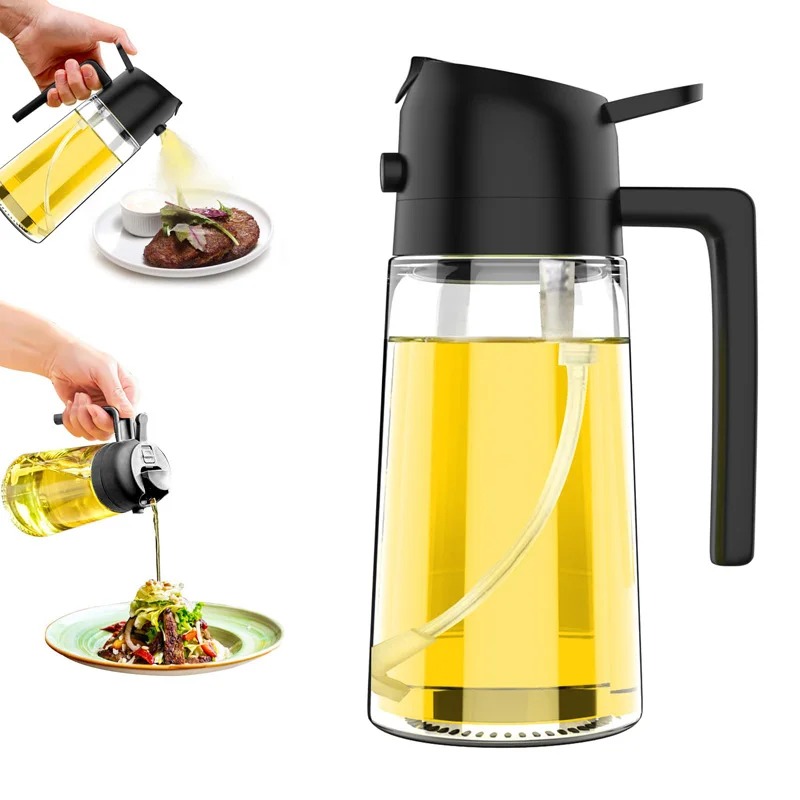 زجاجة رش زيت الزيتون للمطبخ، ز - مراجعة Kitchen Gadgets Oil Spray وسعره