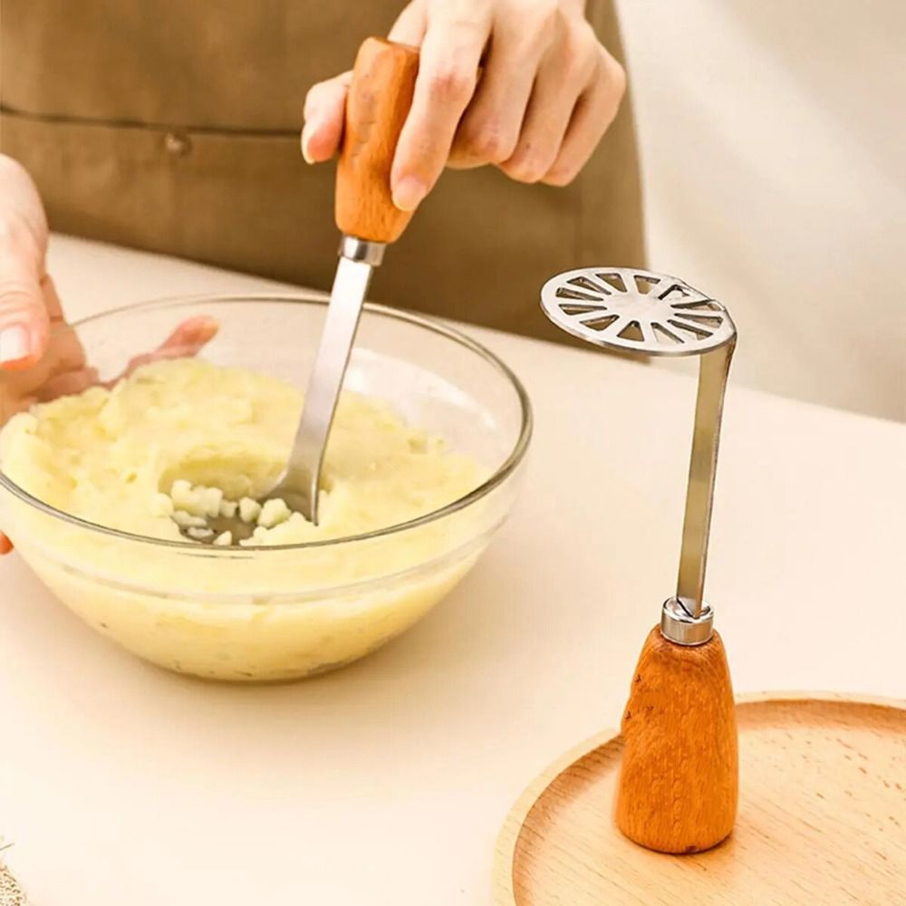 هراسة بطاطس من الفولاذ المقاوم - مراجعة Potato Masher Ricer وسعره