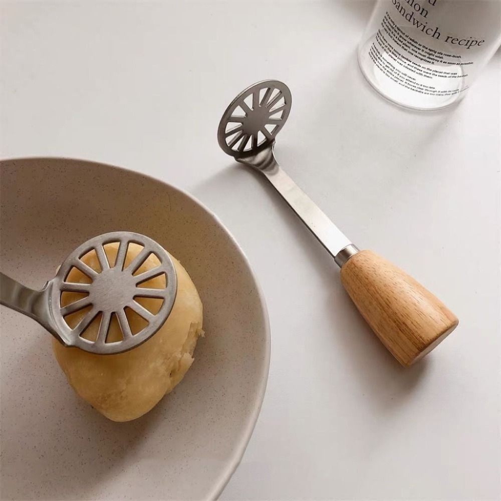 هراسة بطاطس من الفولاذ المقاوم - مراجعة Potato Masher Ricer وسعره