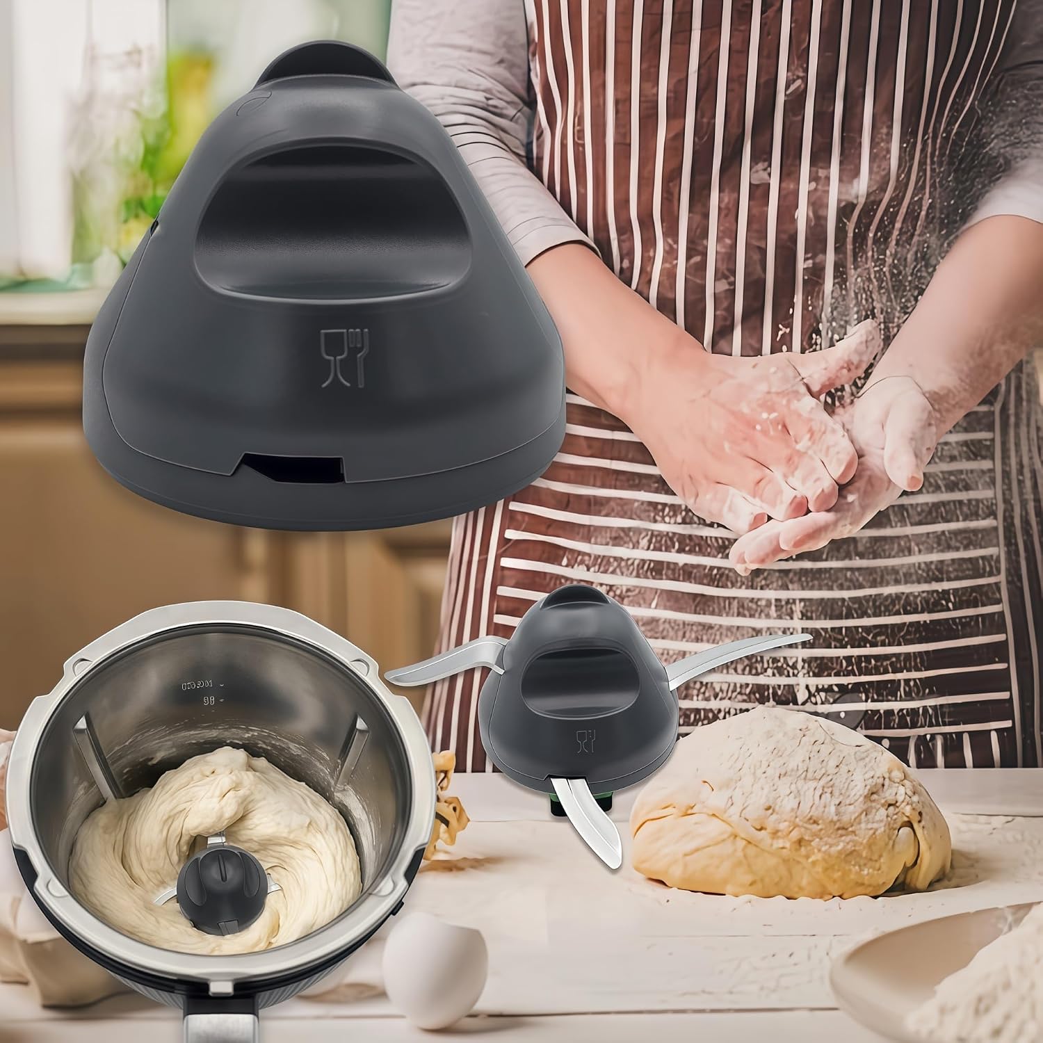 شفرات الخلاط ورأس عجن العجين ل - مراجعة Kitchen Gadgets Thermomix وسعره
