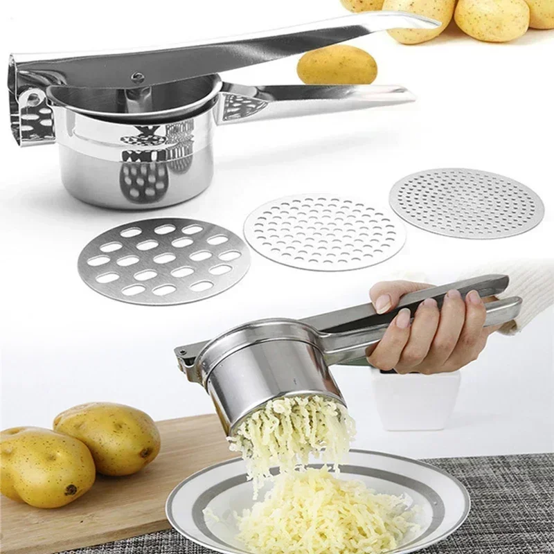 هراسة ريسر بريس البطاطس المهرو - مراجعة Potato Masher Ricer وسعره