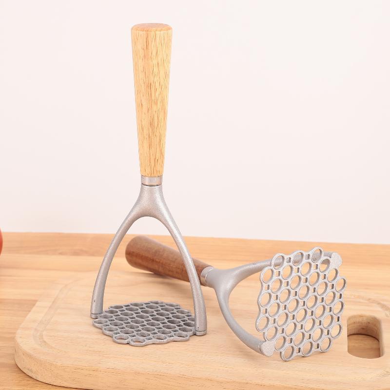 هراسة بطاطس يدوية من الألومنيو - مراجعة Potato Masher Ricer وسعره