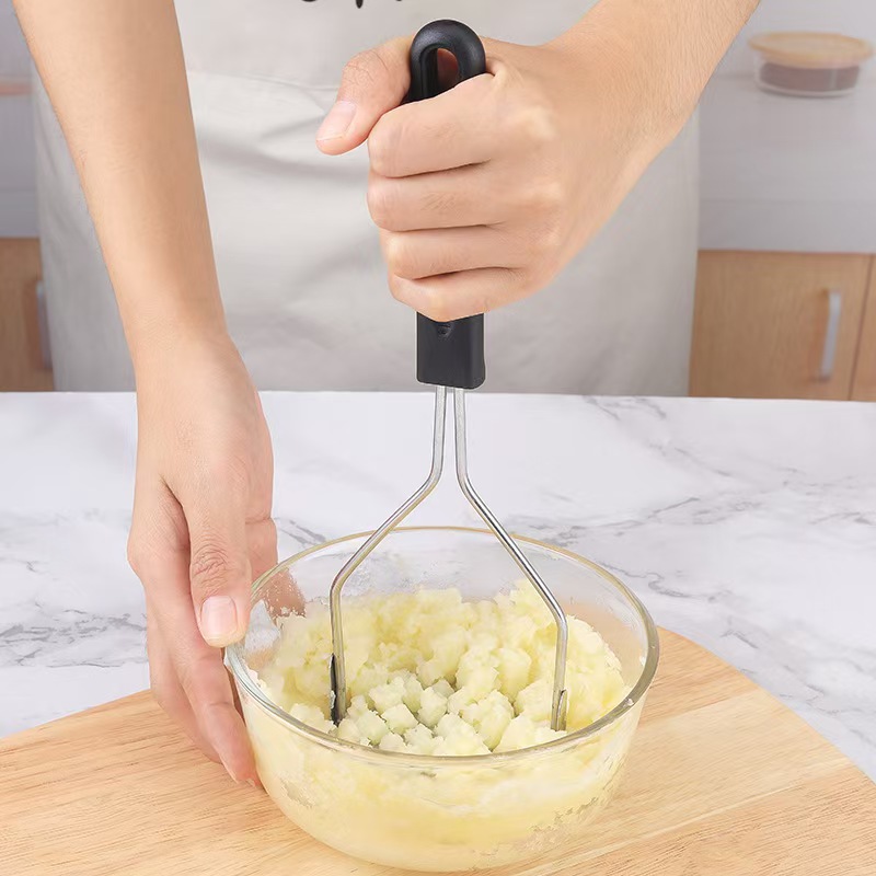 الفولاذ المقاوم للصدأ البطاطس  - مراجعة Potato Masher Ricer وسعره