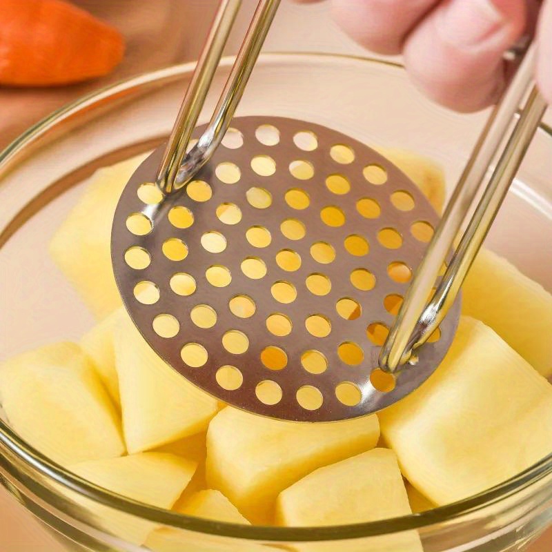 هراسة بطاطس من الفولاذ المقاوم - مراجعة Potato Masher Ricer وسعره